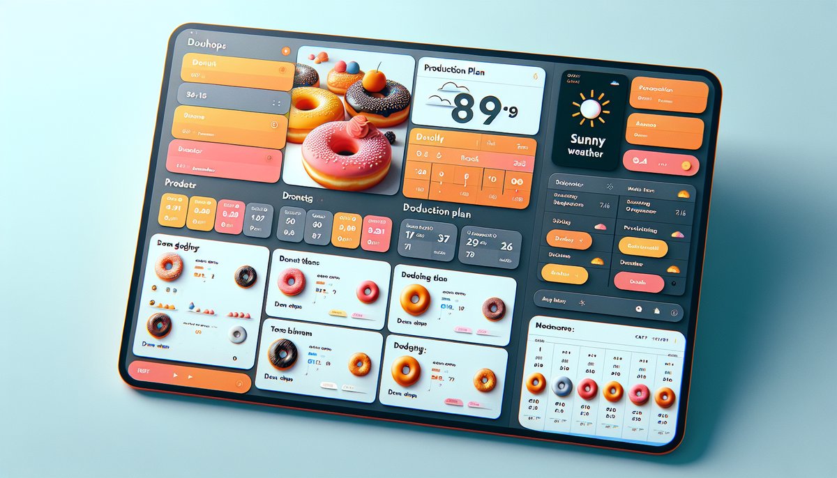 DoughOps Dashboard - AI Production Planning for Donut Shops